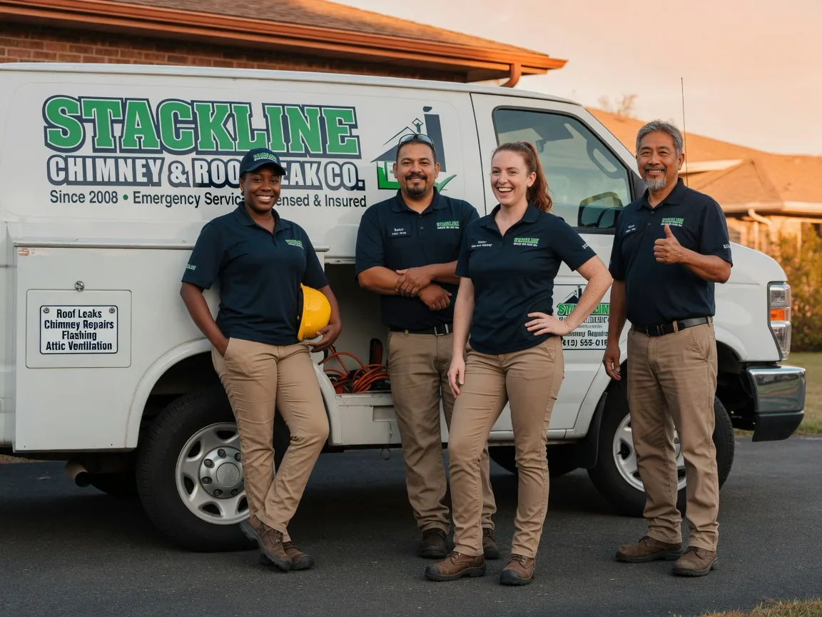 Chimney flashing repair company in Rector, AR